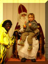 Sinterklaas in Laken op 2 december 2007