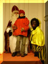 Sinterklaas in Laken op 2 december 2007