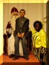 Sinterklaas in Laken op 2 december 2007