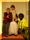 Sinterklaas in Laken op 2 december 2007