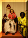 Sinterklaas in Laken op 2 december 2007