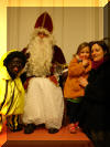 Sinterklaas in Laken op 2 december 2007