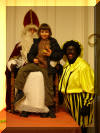 Sinterklaas in Laken op 2 december 2007