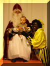 Sinterklaas in Laken op 2 december 2007