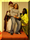 Sinterklaas in Laken op 2 december 2007