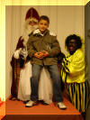 Sinterklaas in Laken op 2 december 2007