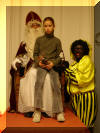 Sinterklaas in Laken op 2 december 2007