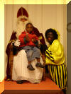 Sinterklaas in Laken op 2 december 2007