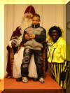 Sinterklaas in Laken op 2 december 2007