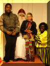 Sinterklaas in Laken op 2 december 2007