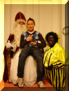 Sinterklaas in Laken op 2 december 2007