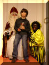 Sinterklaas in Laken op 2 december 2007