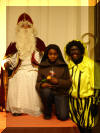 Sinterklaas in Laken op 2 december 2007