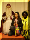 Sinterklaas in Laken op 2 december 2007