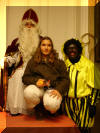 Sinterklaas in Laken op 2 december 2007