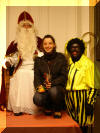 Sinterklaas in Laken op 2 december 2007