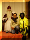 Sinterklaas in Laken op 2 december 2007