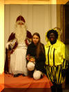 Sinterklaas in Laken op 2 december 2007