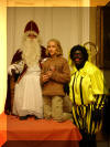 Sinterklaas in Laken op 2 december 2007