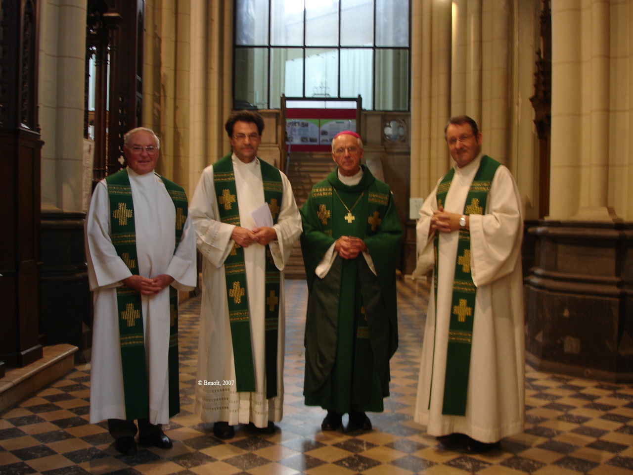 Eucharistieviering op 9 September 2007 met Mgr De Kezel